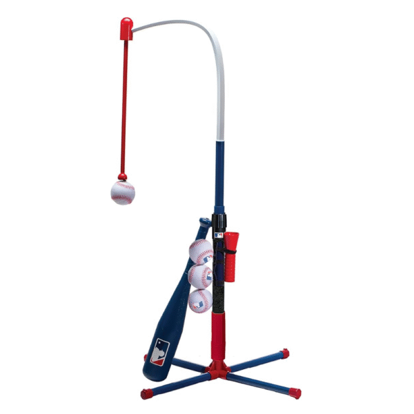 Franklin Sports Grow-with-Me Kids Baseball Batting Tee + Stand Set for Youth + Toddlers