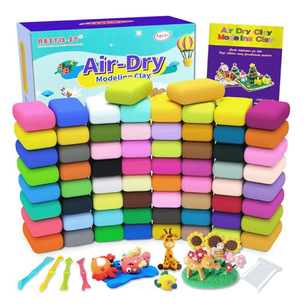 Air Dry Clay 66 Colors, Modeling Clay for Kids